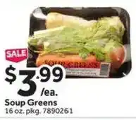 Stop&Shop Soup Greens offer