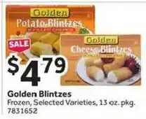 Stop&Shop Golden Blintzes offer