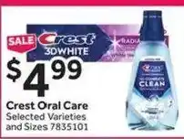 Stop&Shop Crest Oral Care offer