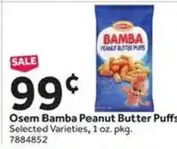 Stop&Shop Osem Bamba Peanut Butter Puffs offer