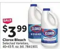 Stop&Shop Clorox Bleach offer