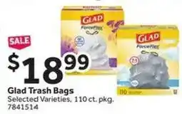 Stop&Shop Glad Trash Bags offer