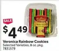 Stop&Shop Veronica rainbow cookies offer