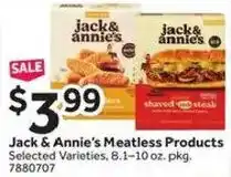 Stop&Shop Jack & Annie's Meatless Products offer