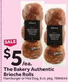 Stop&Shop The Bakery Authentic Brioche Rolls offer