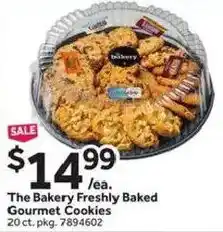 Stop&Shop The Bakery Freshly Baked Gourmet Cookies offer