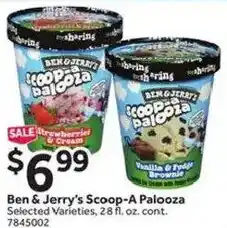 Stop&Shop Ben & Jerry's Scoop-A Palooza offer