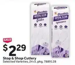 Stop&Shop Stop & Shop Cutlery offer