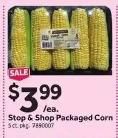 Stop&Shop Stop & Shop Packaged Corn offer
