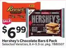 Stop&Shop Hershey's Chocolate Bars offer