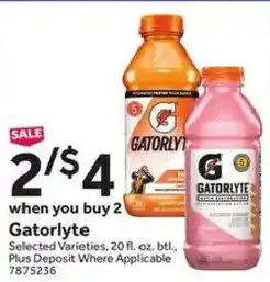 Stop&Shop Gatorlyte offer