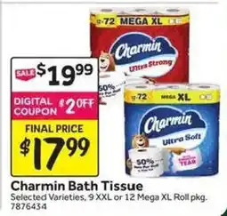 Stop&Shop Charmin bath tissue offer
