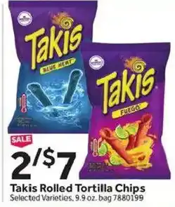 Stop&Shop Takis Rolled Tortilla Chips offer