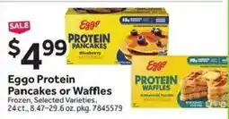 Stop&Shop Eggo Protein Pancakes or Waffles offer