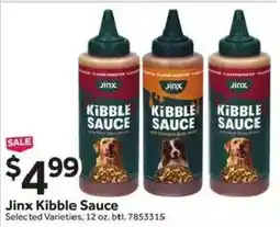 Stop&Shop Jinx Kibble Sauce offer