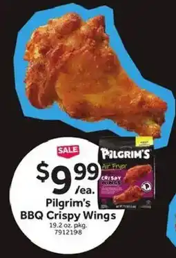 Stop&Shop Pilgrim's BBQ Crispy Wings offer