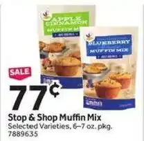 Stop&Shop Stop & Shop Muffin Mix offer