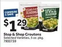 Stop&Shop Stop & Shop Croutons offer