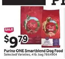 Stop&Shop Purina ONE Smartblend Dog Food offer
