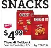 Stop&Shop Cheez-it Multipack offer