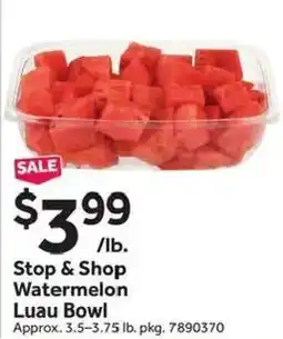 Stop&Shop Stop & Shop Watermelon Luau Bowl offer