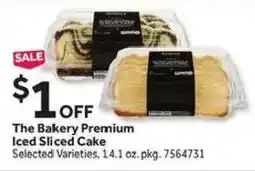 Stop&Shop The Bakery Premium Iced Sliced Cake offer