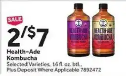 Stop&Shop Health-Ade Kombucha offer