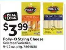 Stop&Shop Polly-O String Cheese offer