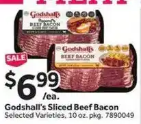 Stop&Shop Godshall's Sliced Beef Bacon offer