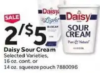 Stop&Shop Daisy Sour Cream offer