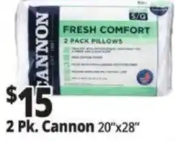Ocean State Job Lot Cannon fresh comfort pillows offer