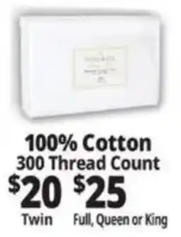 Ocean State Job Lot Savvy 100% Cotton Bedding offer