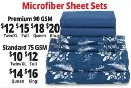 Ocean State Job Lot Microfiber Sheet Sets offer