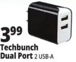 Ocean State Job Lot Techbunch dual port 2 usb-a offer