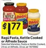 Stop&Shop Ragu Pasta, Kettle Cooked or Alfredo Sauce offer