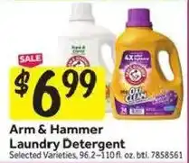 Stop&Shop Arm & Hammer Laundry Detergent offer