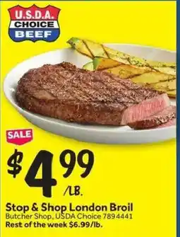 Stop&Shop Stop & Shop London Broil offer