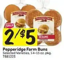 Stop&Shop Pepperidge Farm Buns offer