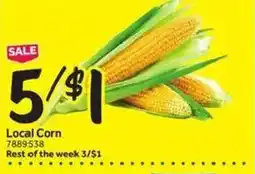 Stop&Shop Local Corn offer