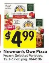 Stop&Shop Newman's Own Pizza offer