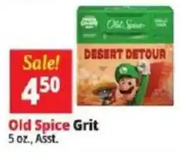 Ocean State Job Lot Old Spice Grit offer