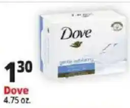 Ocean State Job Lot Dove gentle moisturizing offer