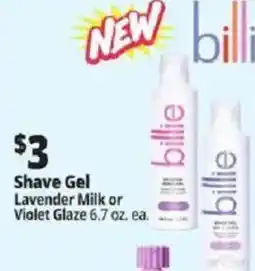 Ocean State Job Lot Billie Shave Gel offer