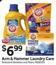 Stop&Shop Arm & Hammer Laundry Care offer