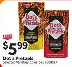 Stop&Shop Dot's Pretzels offer