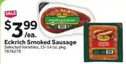 Stop&Shop Eckrich Smoked Sausage offer