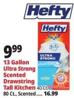 Ocean State Job Lot Hefty ultra strong scented drawstring tall kitchen offer