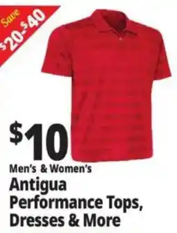 Ocean State Job Lot Antigua Performance Tops, Dresses & More offer