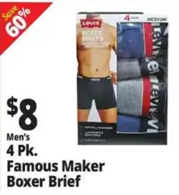 Ocean State Job Lot Famous Maker Boxer Brief offer