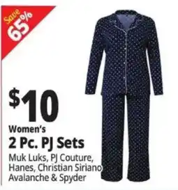 Ocean State Job Lot Women's 2 Pc. Pj Sets offer